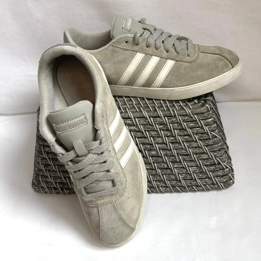 Adidas Gray Suede Sneakers Women’s Size 7